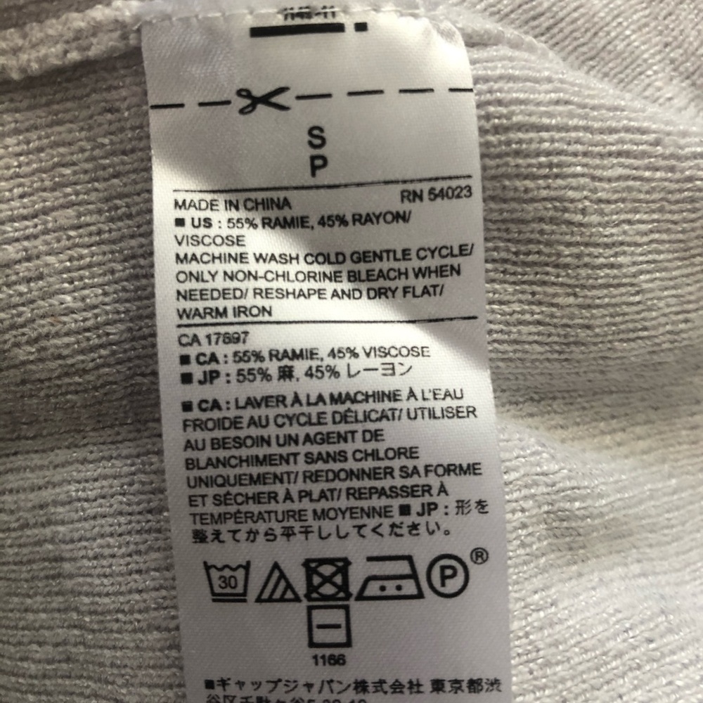 Grey Cropped Cardigan - Picture 6 of 6